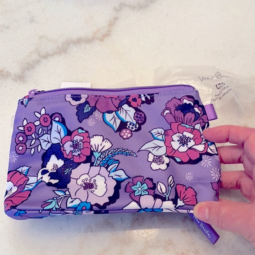 Vera Bradley Lighten Up Essential Compact Enchanted Garden